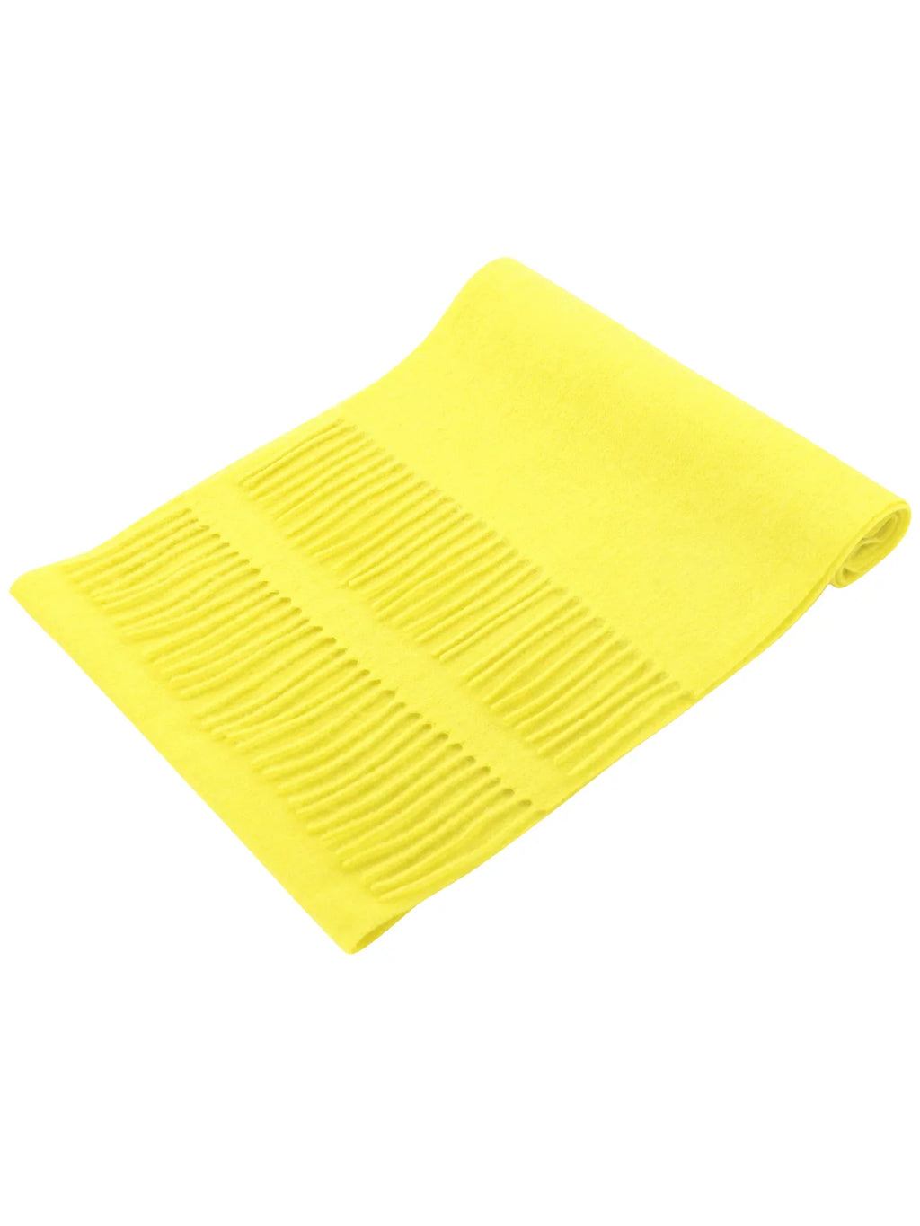 Biagio 100% Wool NECK Scarf Solid Golden Yellow Color Scarve for Men or Women