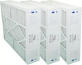 GENUINE 20X25x5 (Actual Size: 20-1/4 X 25-3/8 X 5-1/4) MERV 14 , CARRIER, ELECTRO-AIR, FIVE , AMANA 20X25 MEDIA FILTERS - Case Of 3 Filters