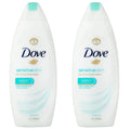 (2 Pack) Dove Body Wash Sensitive Skin 22 Ounce (650ml)