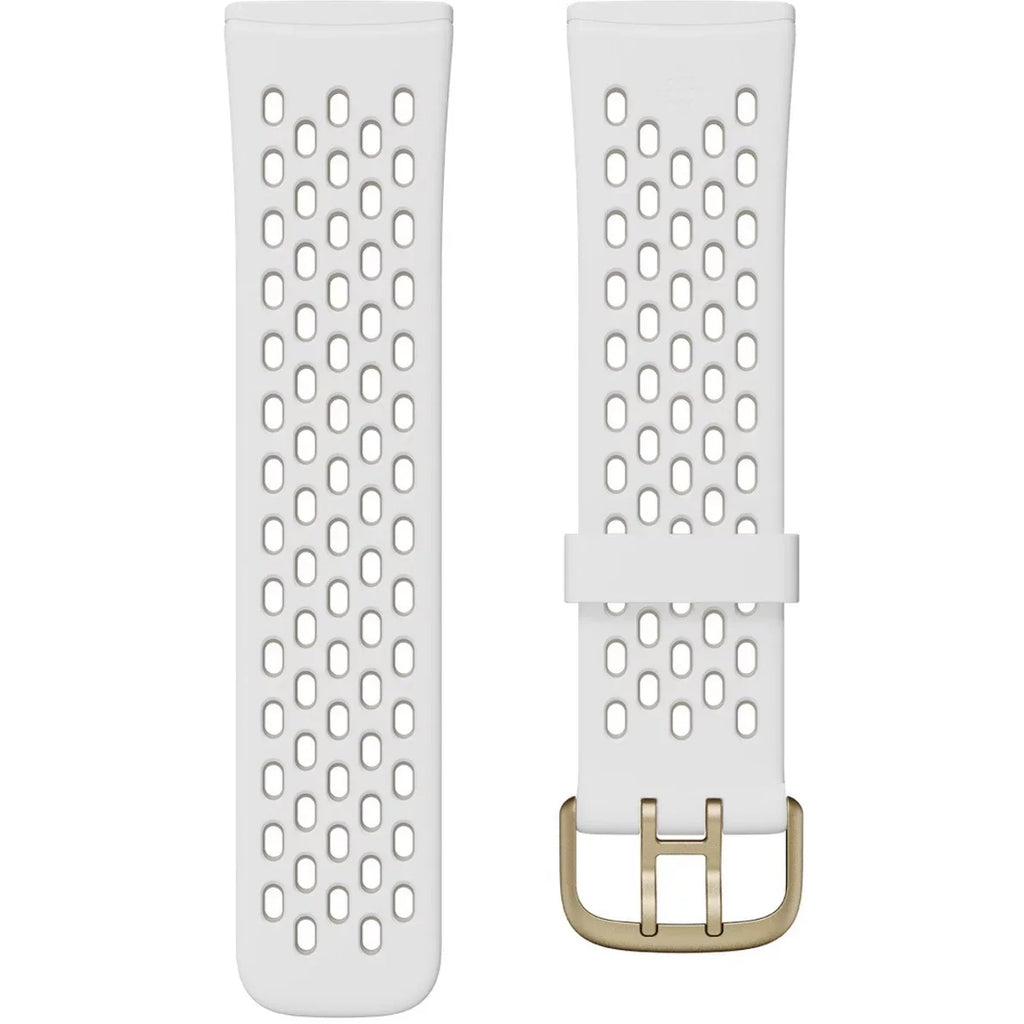 Fitbit Smartwatch Band, Frost White, Lunar White