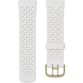 Fitbit Smartwatch Band, Frost White, Lunar White