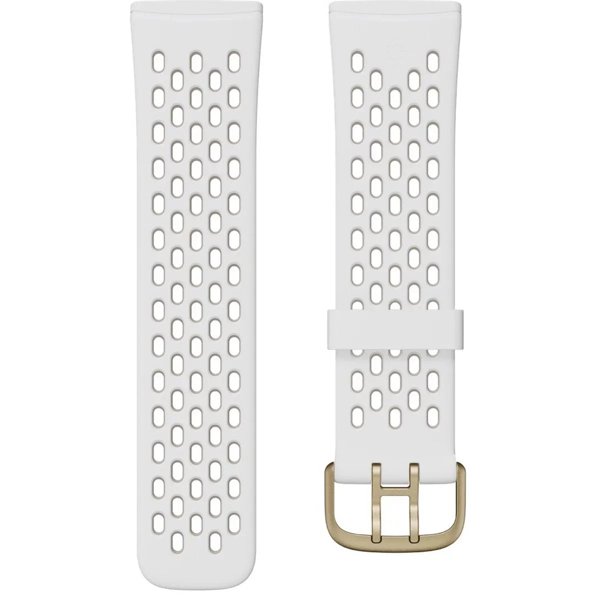 Fitbit Smartwatch Band, Frost White, Lunar White