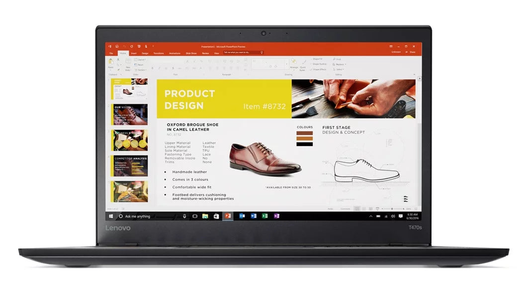 Lenovo ThinkPad T470s Touch Windows 10 Pro Laptop - i7-7600U, 20GB RAM, 2TB PCIe NVMe SSD, 14" IPS FHD (1920x1080) Matte Touchscreen, Fingerprint Reader, Smart Card Reader, Black Color