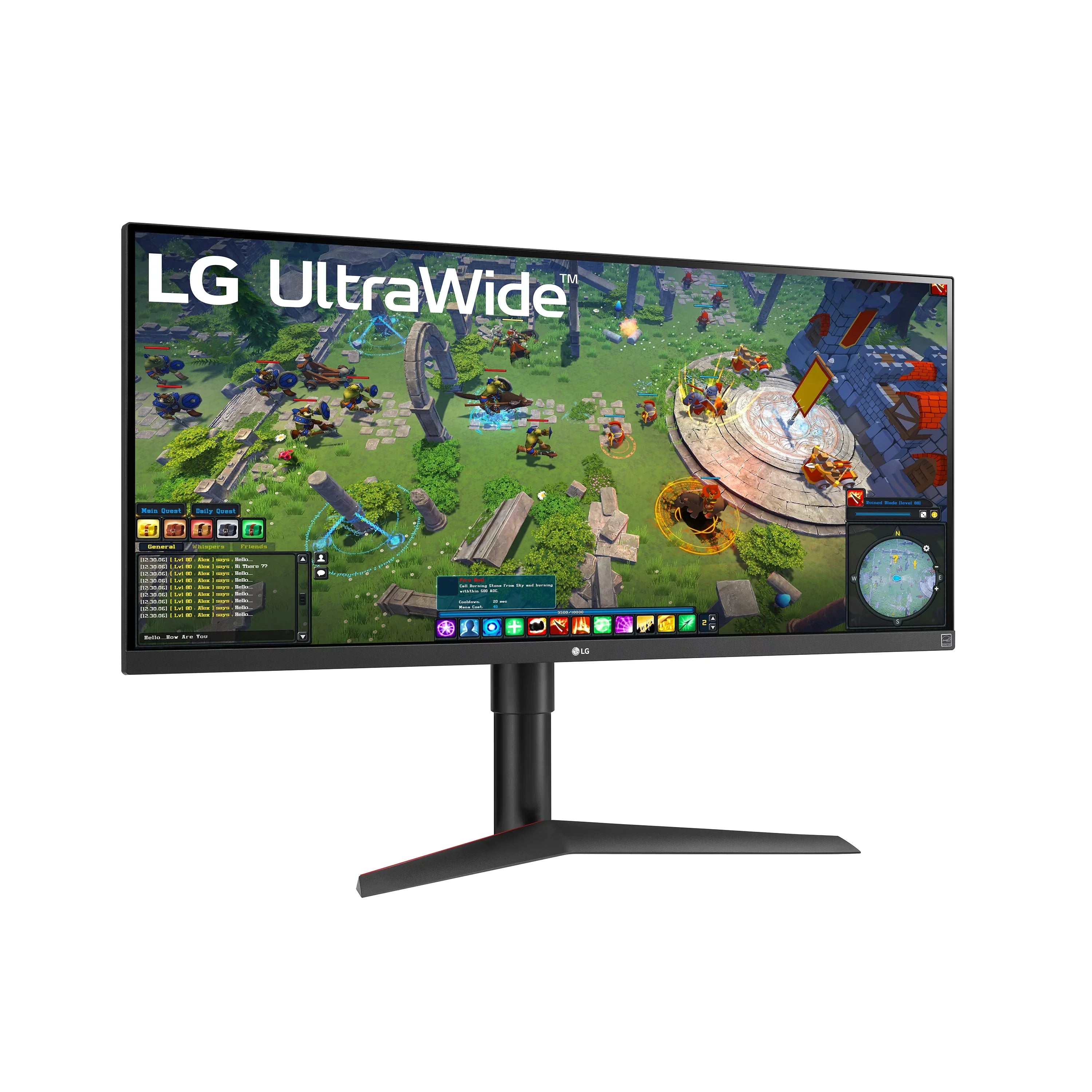 LG 34" Class UltraWide FHD HDR FreeSync Monitor with USB Type C - 34WP65G-B