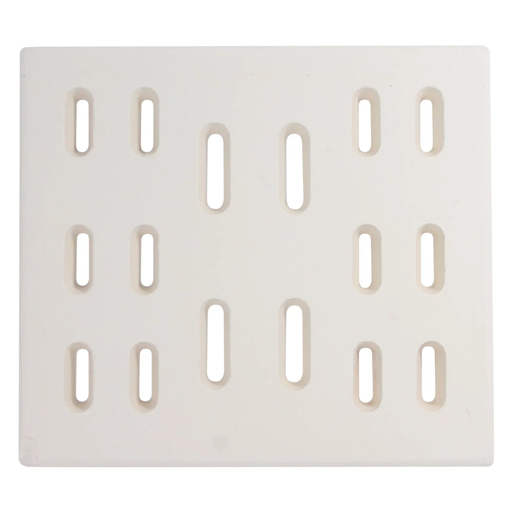 3-Pack BBQ Grill Heat Shield Plate Tent Replacement Parts for Sams Bakers & Chefs 608SB - Fitting Barbeque Ceramic Flame Tamer, Guard, Deflector, Flavorizer Bar, Vaporizer Bar, Burner Protection 8"