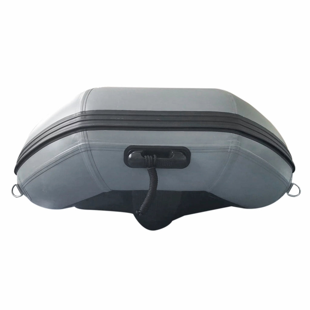 ALEKO Inflatable Air Floor Fishing Watercraft - 8.4 Foot - Gray