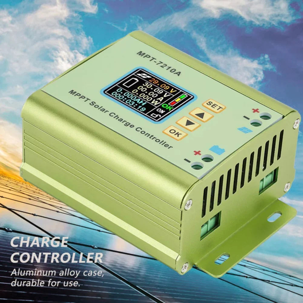 Mppt Solar Controller, Voltmeter Ammeter Numerical Control Boost Module 24 V to 72 V Battery Charger