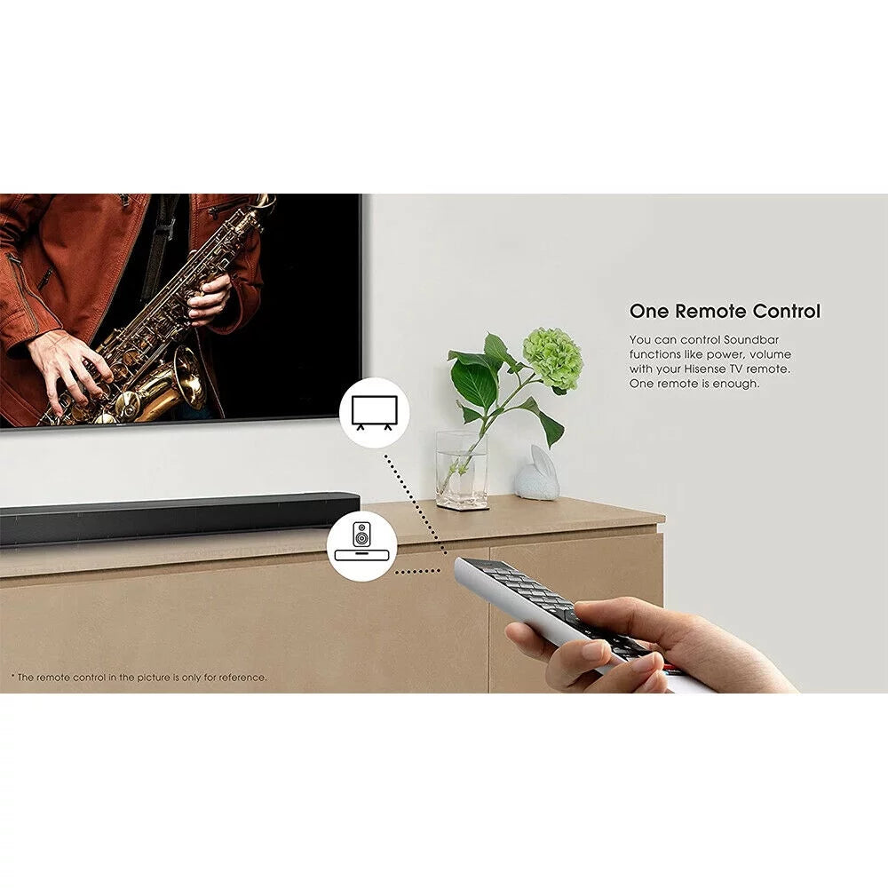 Hisense - 2.1-Channel Soundbar w/ Wireless Subwoofer
