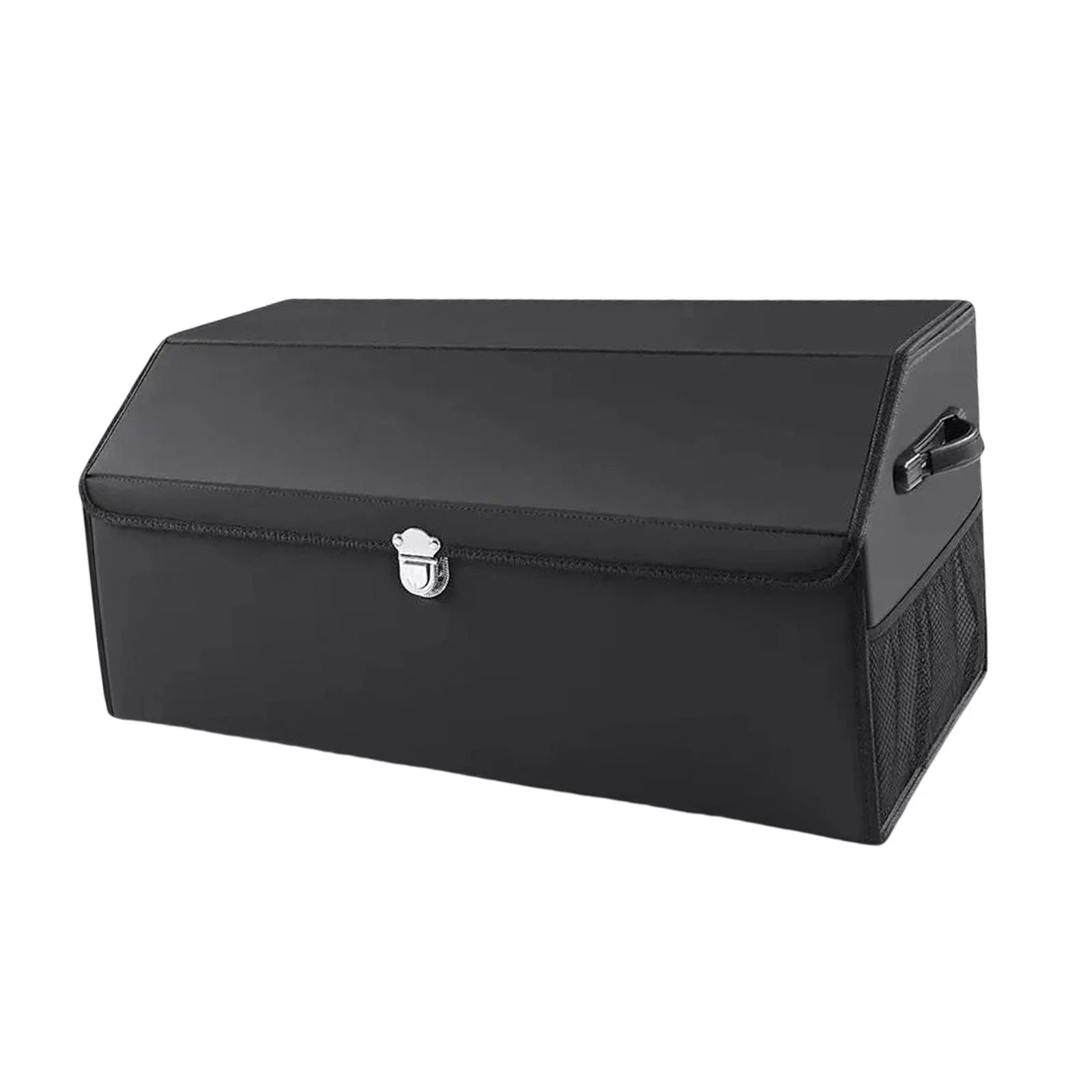 Car Trunk Organizer Dustproof with Handles Foldable Car Storage Box Bin for Cars L