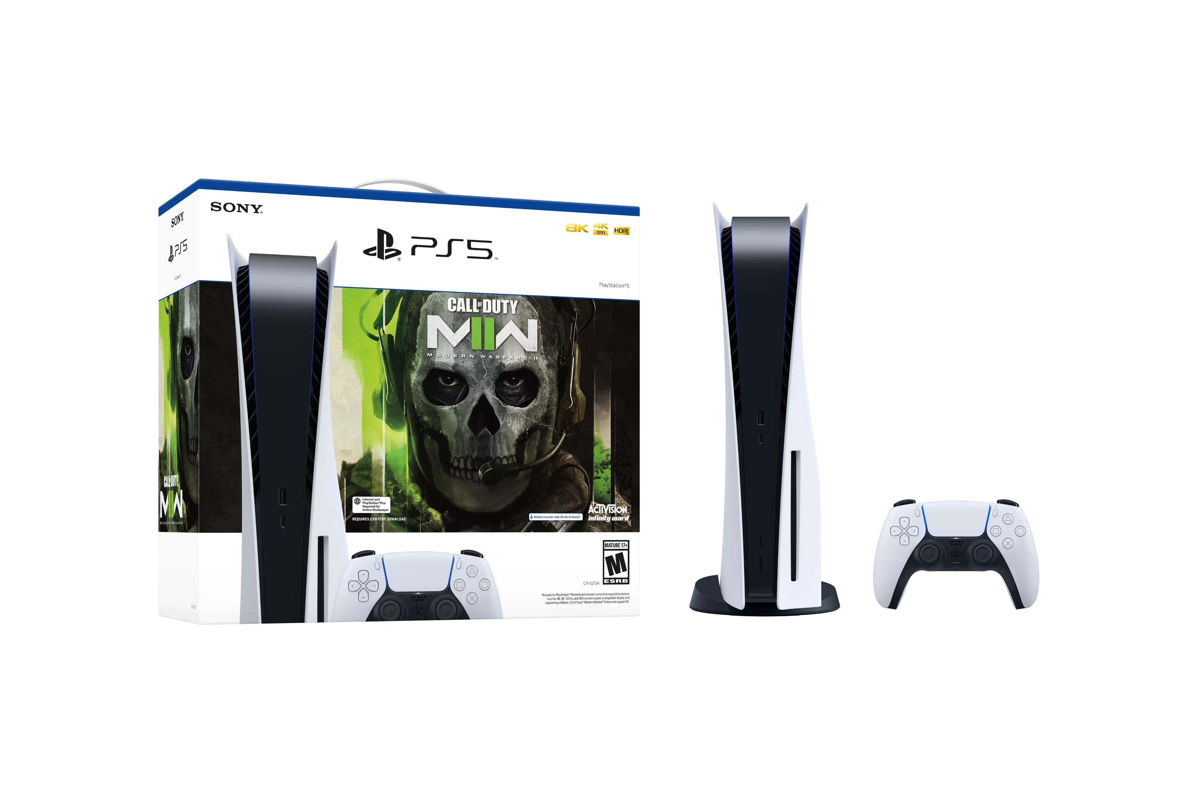 PlayStation 5 Disc Console - Call of Duty Modern Warfare II Bundle