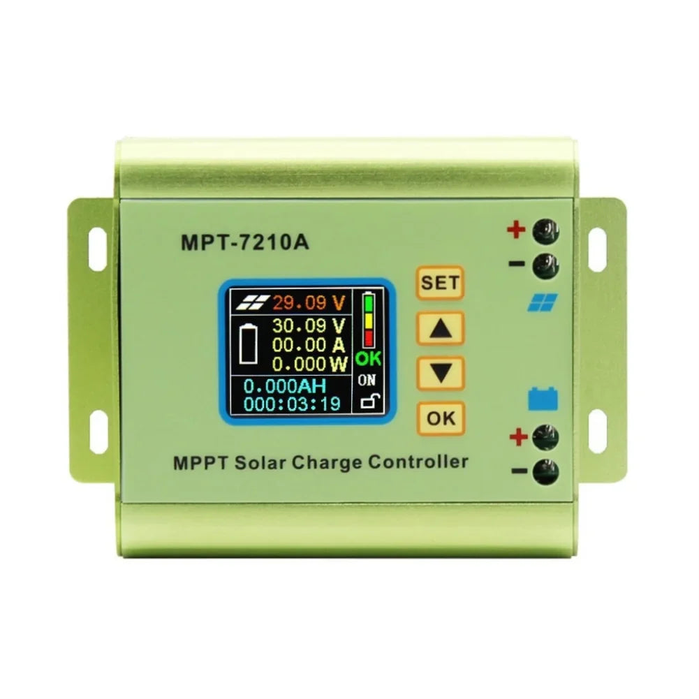 Mppt Solar Controller, Voltmeter Ammeter Numerical Control Boost Module 24 V to 72 V Battery Charger