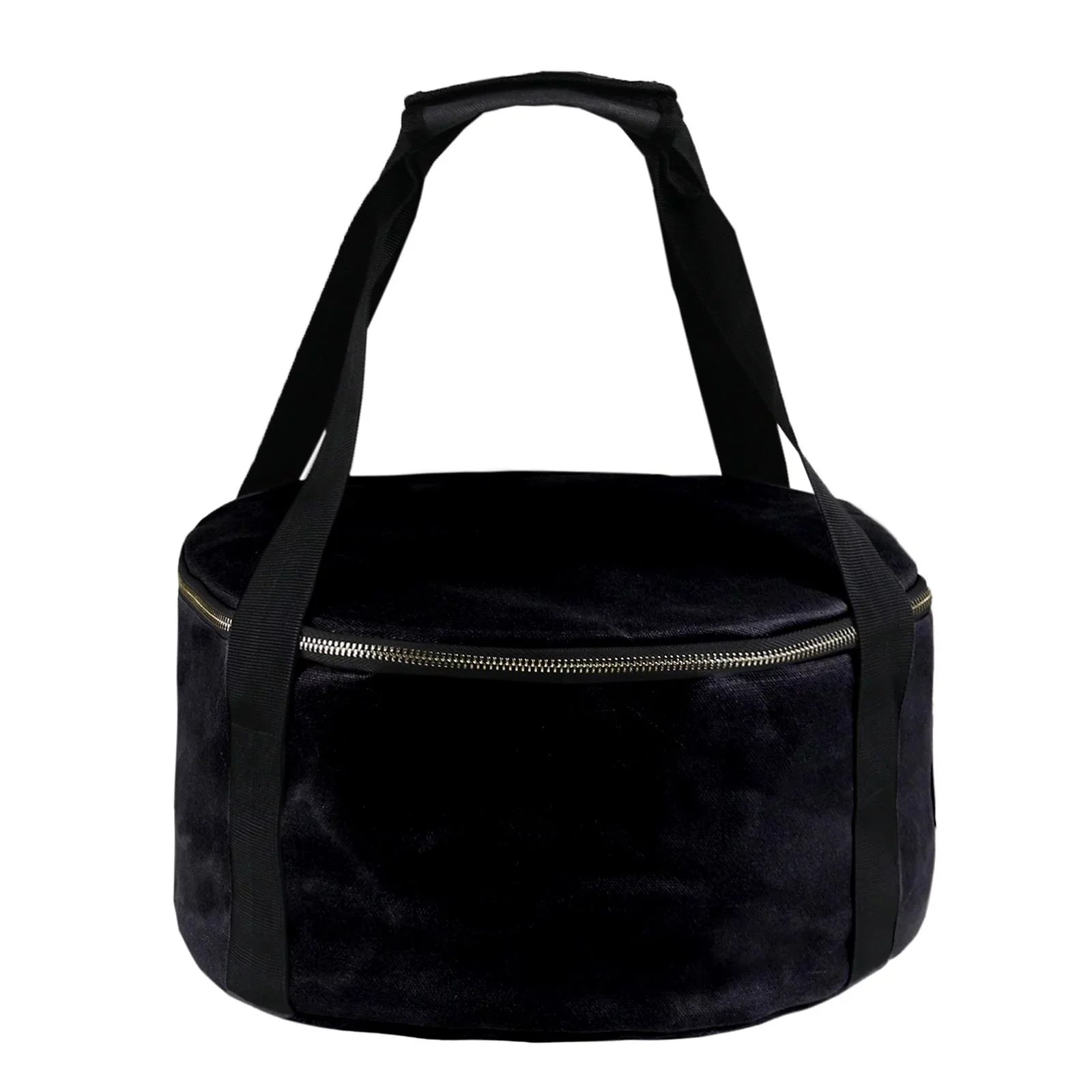 Strong Storage Bag Dutch Oven Container Cookware 12" Multipurpose Handbag Carry Bag for BBQ Camping ,Outdoor Activities ,Fishing Accessories - Black