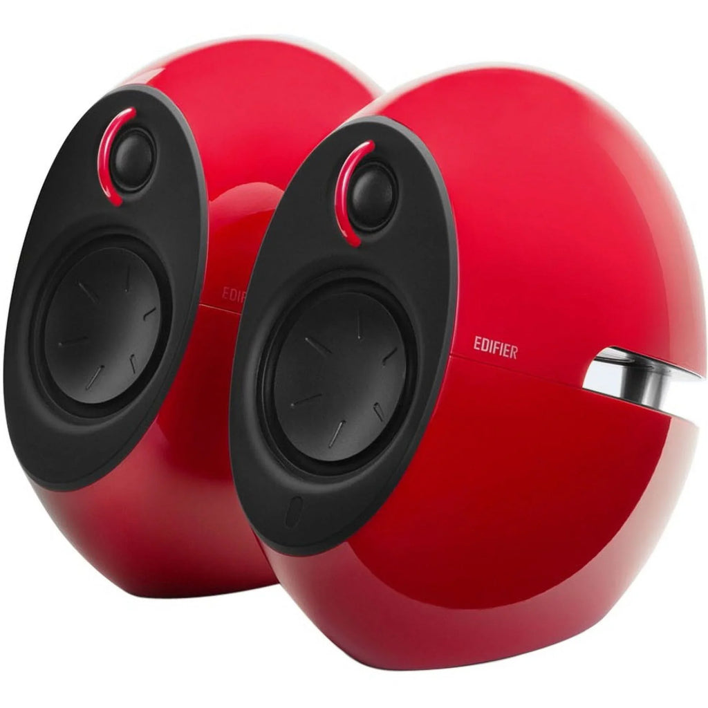 Edifier e25HD Bluetooth Speaker System, 74 W RMS, Red