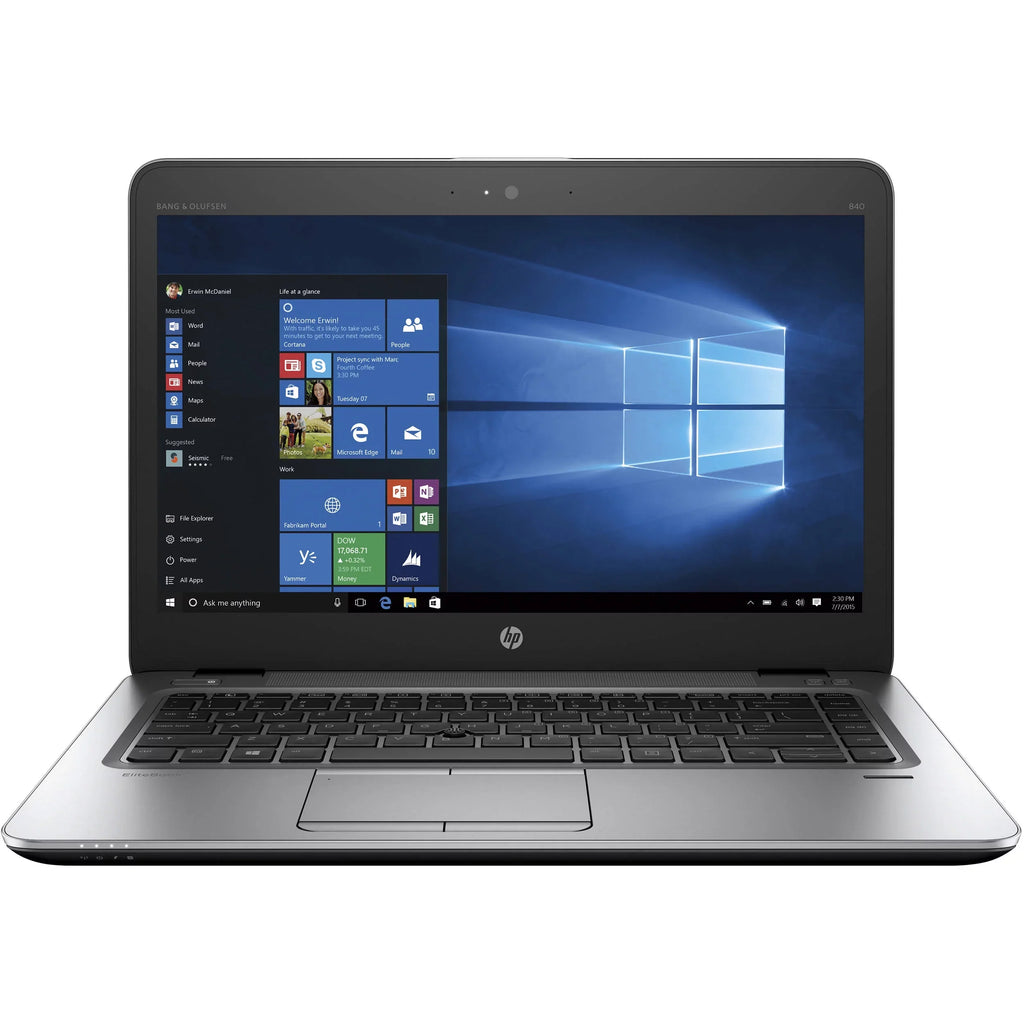 Restored HP Elitebook 840 G3 14" Laptop i5 2.30 GHz 8 GB 180 GB SSD W10 Pro (Refurbished)