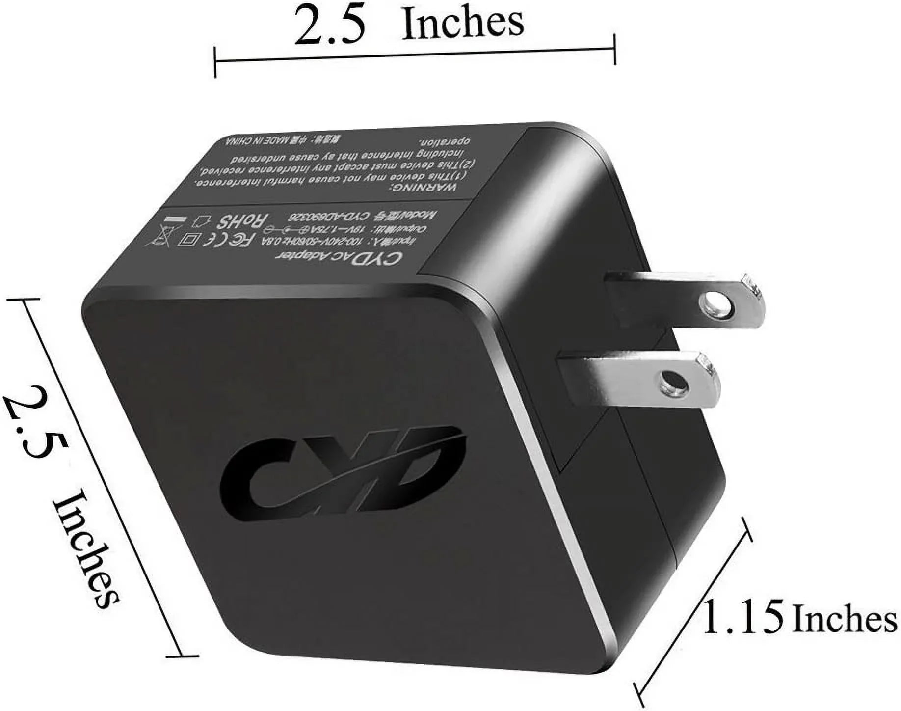 45W Powerfast Laptop Power Cord Fitting for HP Elitebook Charger 720-G2 C8K20PA Revolve 810 G1 G2 G3 ProBook 430