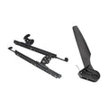 Tnarru Kayak Rudder Kayak Foot Pegs Watercraft Tail Watercraft Rudder with Foot Brace Pedals for Fishing Watercraft Canoeing Marine Accessories