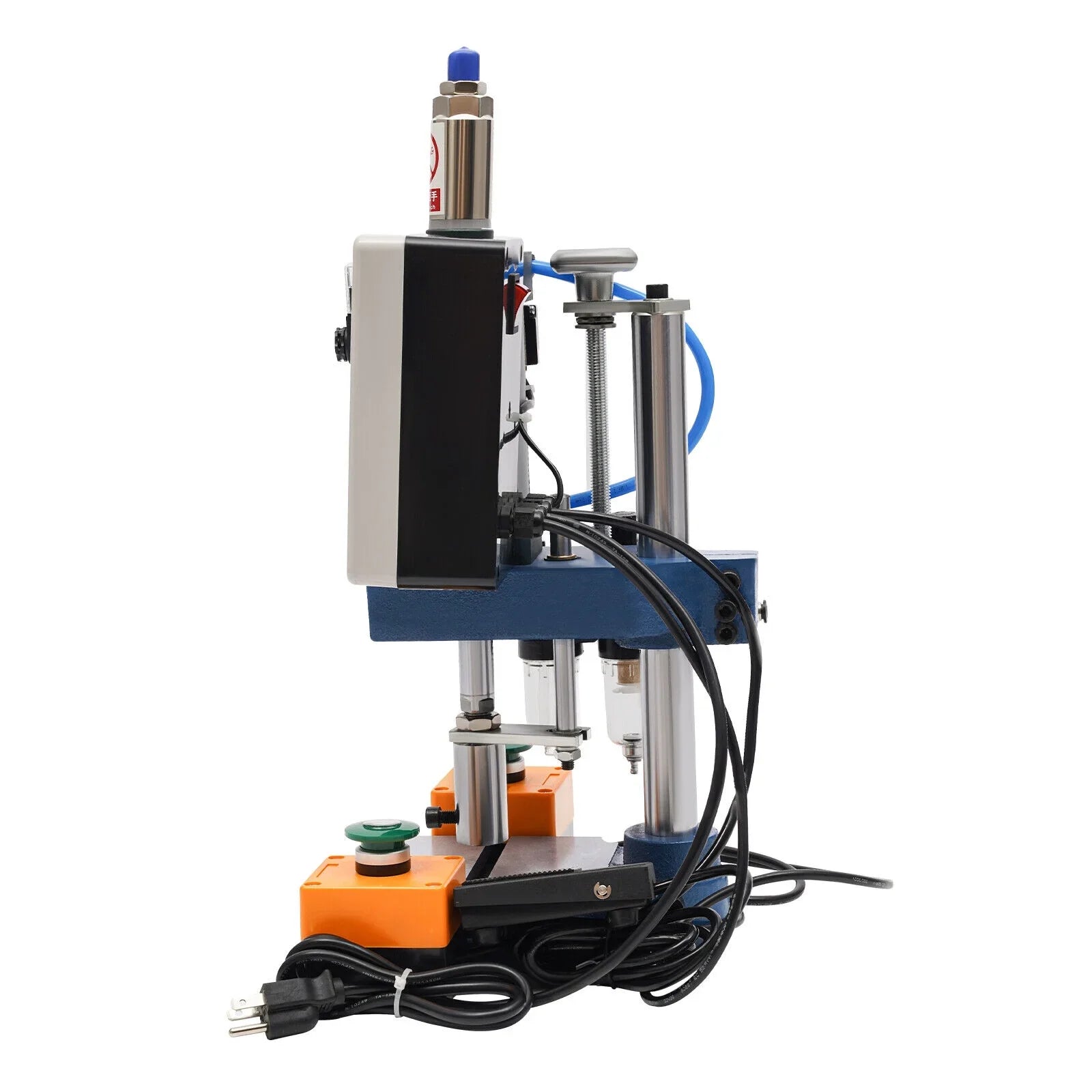New 440lb Adjustable Pneumatic Punch Machine Press Equipment with Digital Controller, 4V210-8