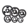 York Barbell Grip Urethane Encased Olympic Plates- Black - 5 lbs