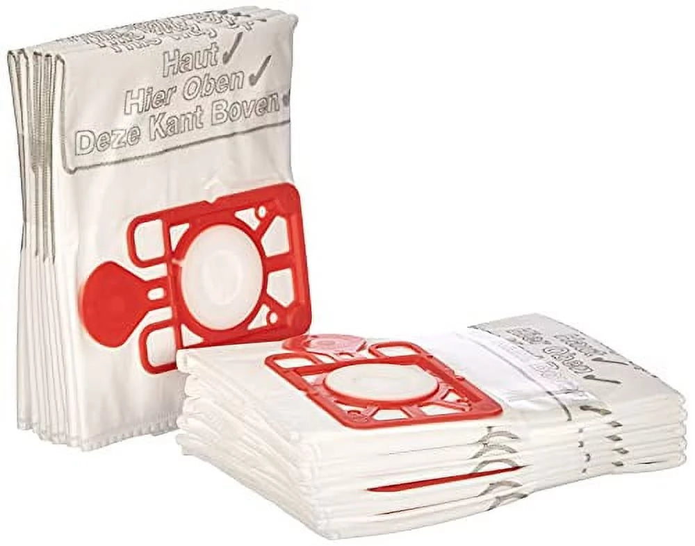Numatic NVM-1CH HepaFlo' Disposable Filter Bags Pack - for the "Henry" HVR200A, the "Hetty" HET200A, the "James" JVP180, and the "Henry Micro" HVR200M Vacuum Cleaners - (10-Bags Per Pack)