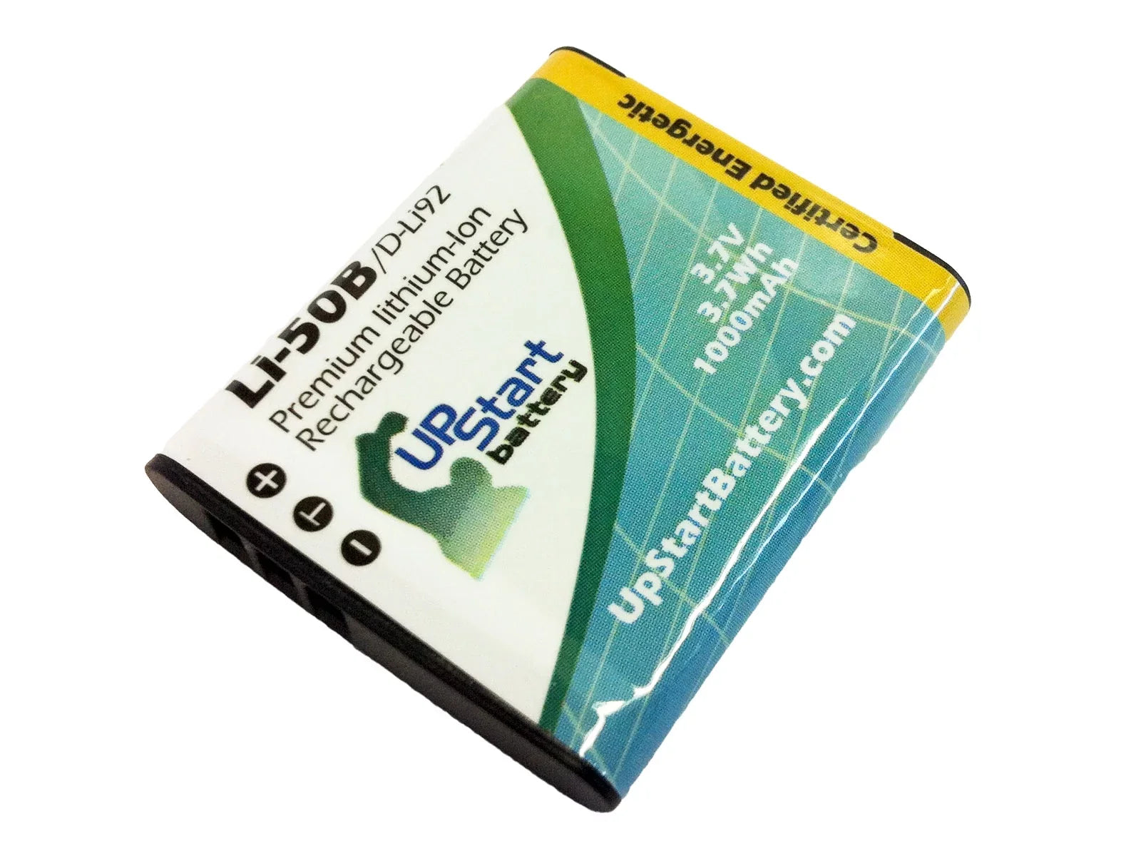 2x Pack - UpStart Battery Olympus Stylus Tough TG-830 Battery - Replacement for Olympus LI-50B Digital Camera Battery (1000mAh, 3.7V, Lithium-Ion)