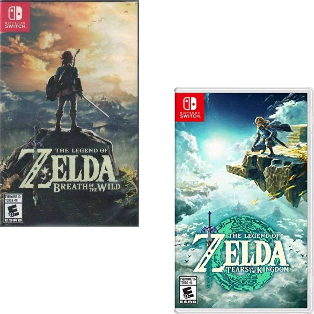 New Bundle The Legend of Zelda: Tears of the Kingdom & Breath of the Wild Switch