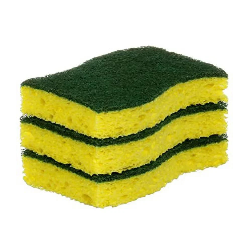 Scotch-Brite Heavy Duty Scrub Sponges, For Washing Dishes and Cleaning Kitchen, 24 Scrub Sponges