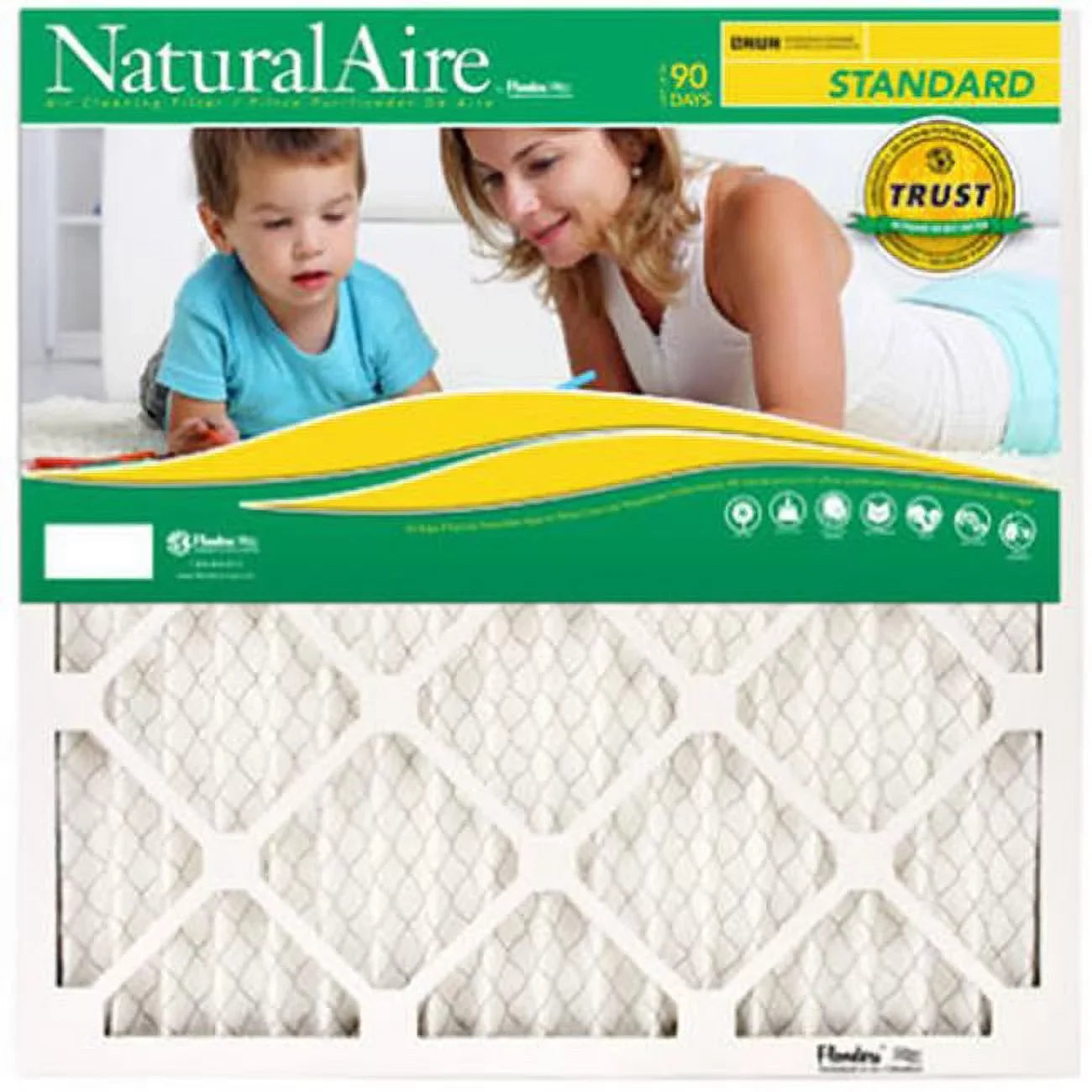 Flanders 84858.011420 14 x 20 in. NaturalAire Standard Pleated Air Filter - Pack Of 12