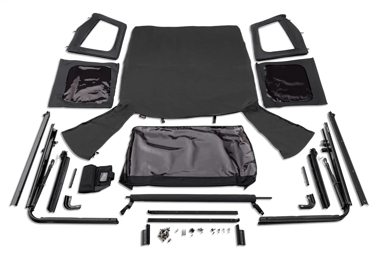 Rugged Ridge by RealTruck | 13781.15 Replacement Soft Top Matching with 1976-1995 CJ7 Wrangler (YJ)