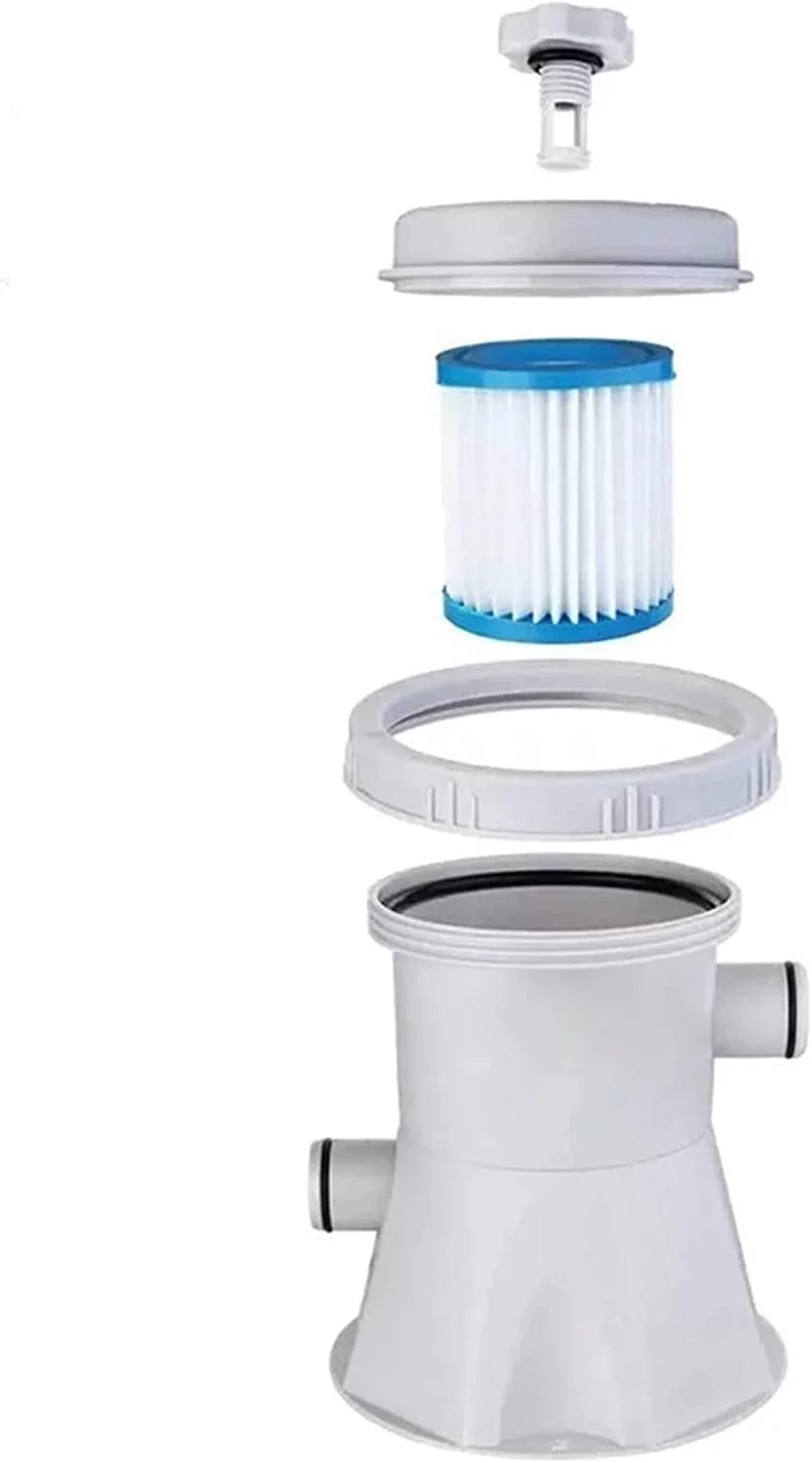 INTSUPERMAI Electric Swimming Pool Filter Pump Water Cleaning Tool for Above Ground Pools