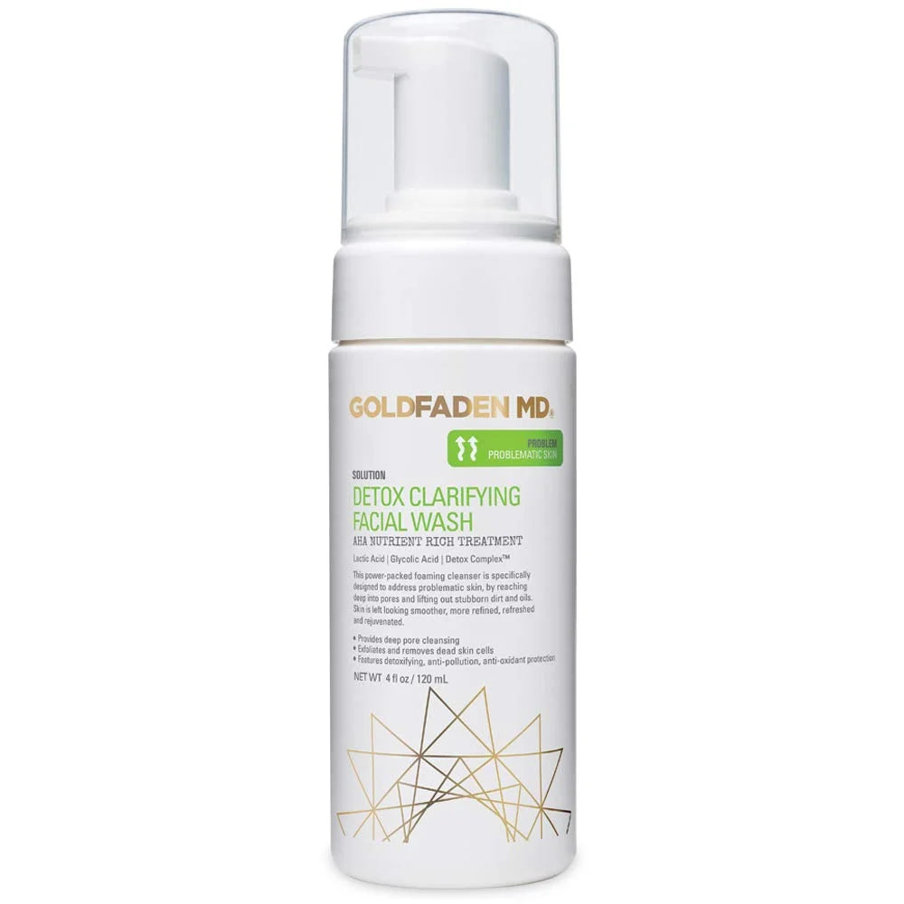 Goldfaden MD Detox Clarifying Facial Wash, 4 fl oz