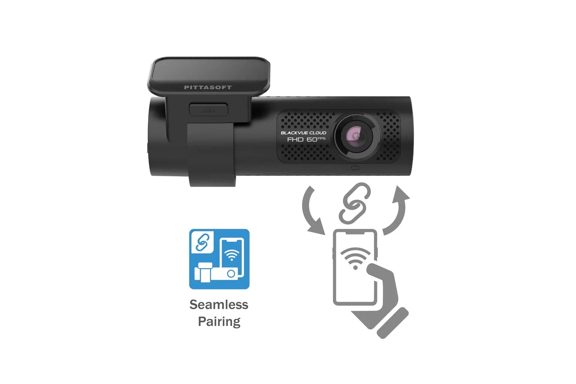 BlackVue DR770X-2CH-TRUCK Front + Waterproof Exterior Dash Cam With 256GB Card | Cloud-Ready 1080p 60FPS GPS & WiFi