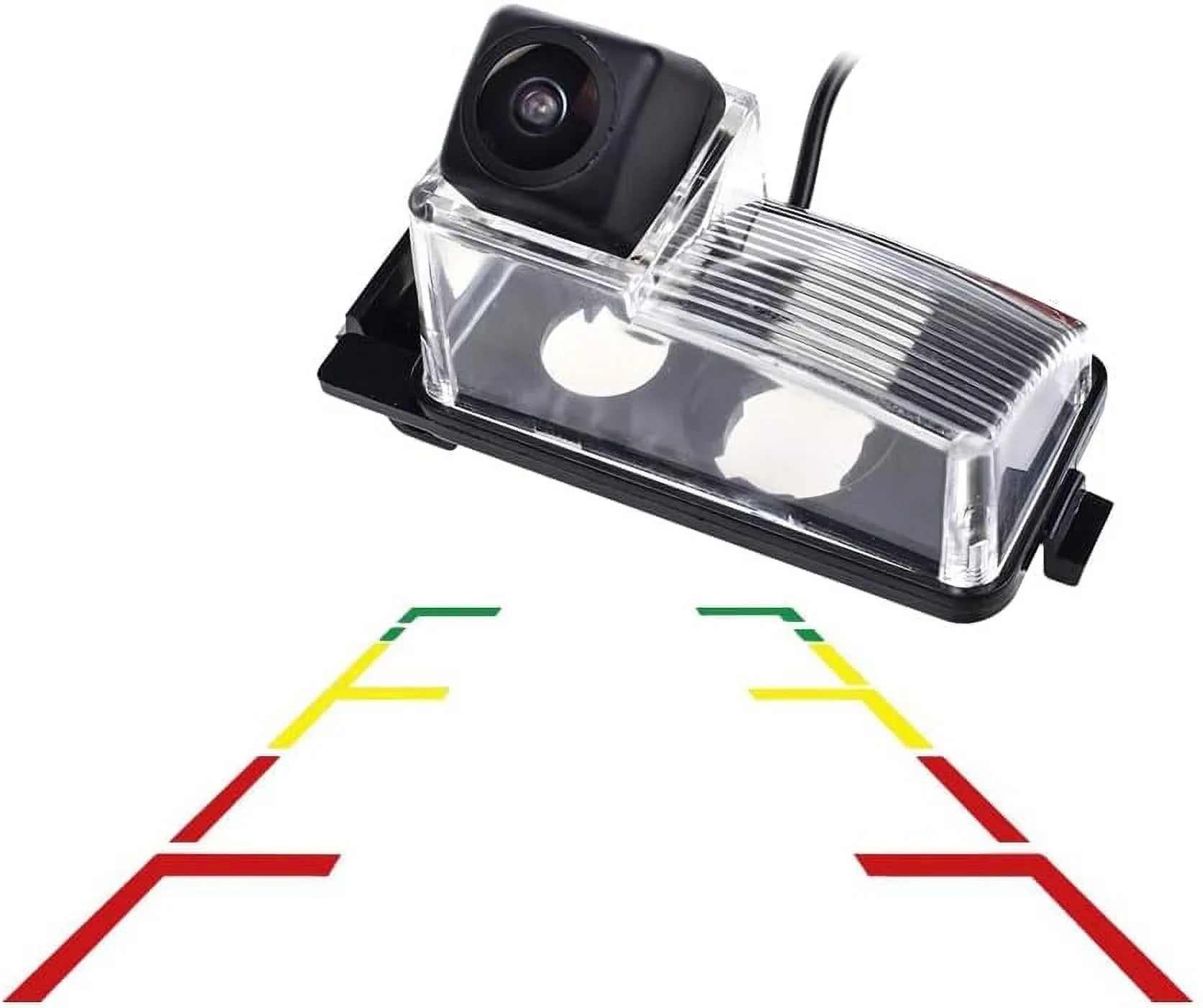 Vlicevrn HD Fisheye Vehicle Car Rear View Camera Fixed Parking Line Night Vision Backup Parking Camera for Nissan Versa