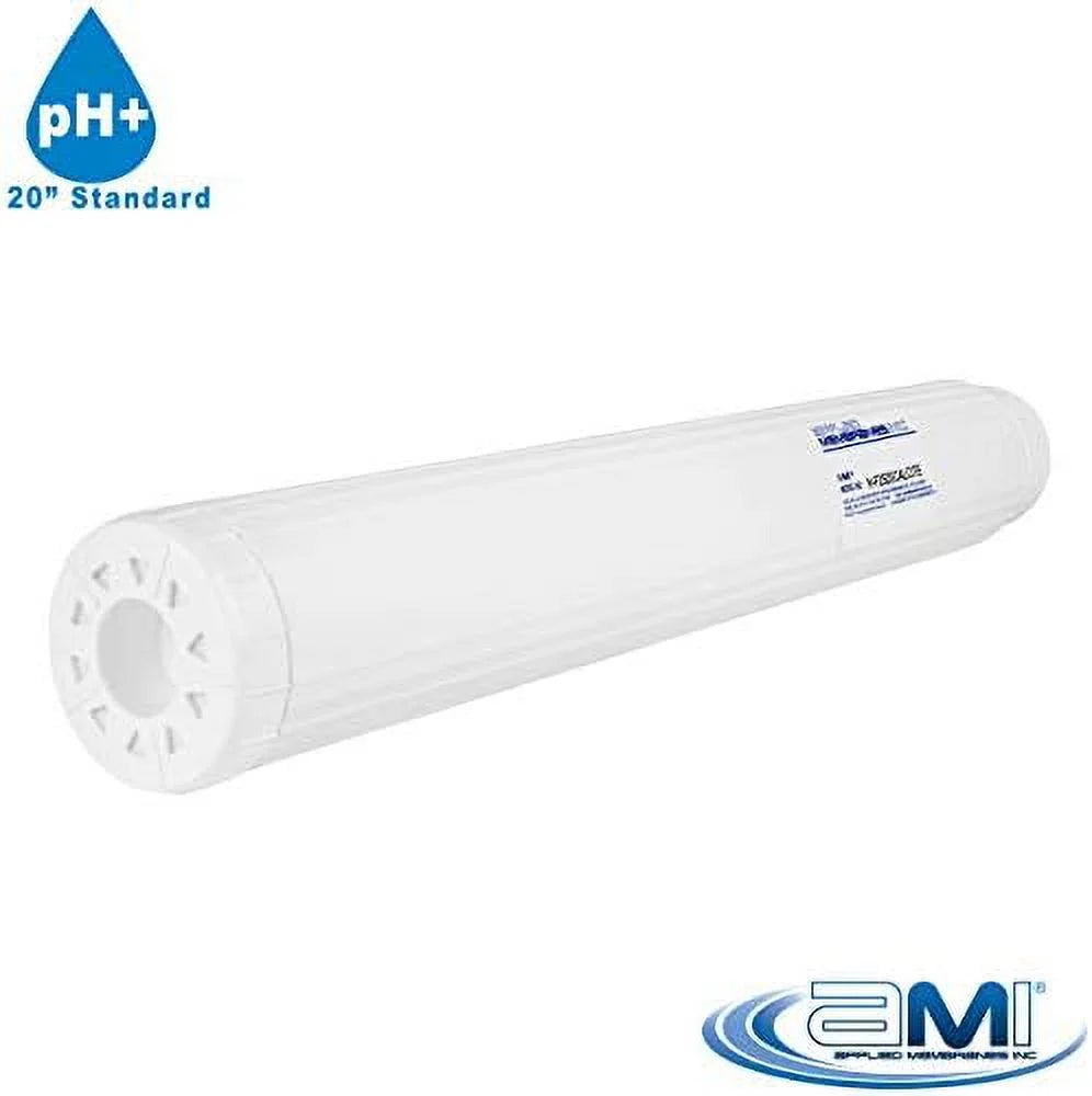 INC Ph Neutralization Water Filter Cartrid | Calcite Filter To Raise Alkalinity Of Low Ph Water | 20" Standard Size Fits 20” Standard Filter Housing | H-F2520CALCITE (20" Standard)
