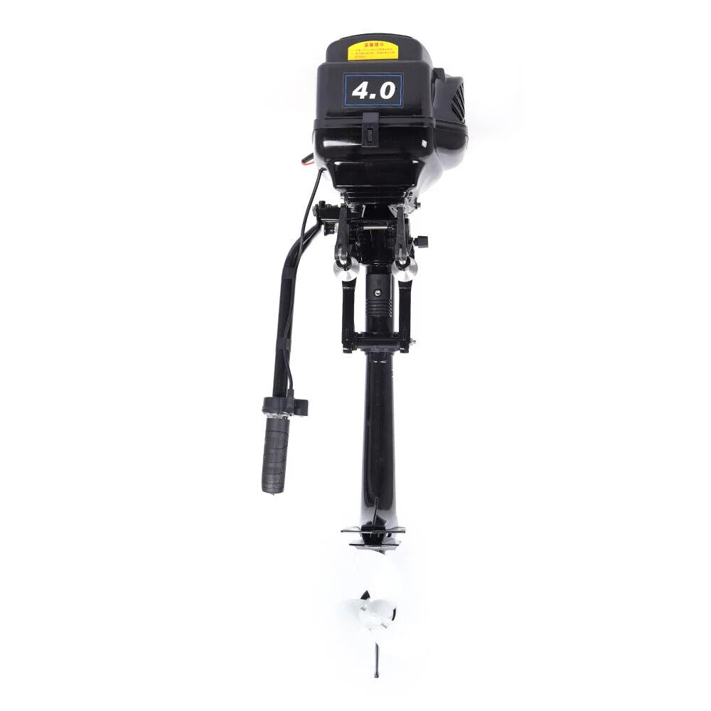 Miumaeov 1000W 4 HP Electric Outboard Motor Craft Engine Trolley Brushless Motor
