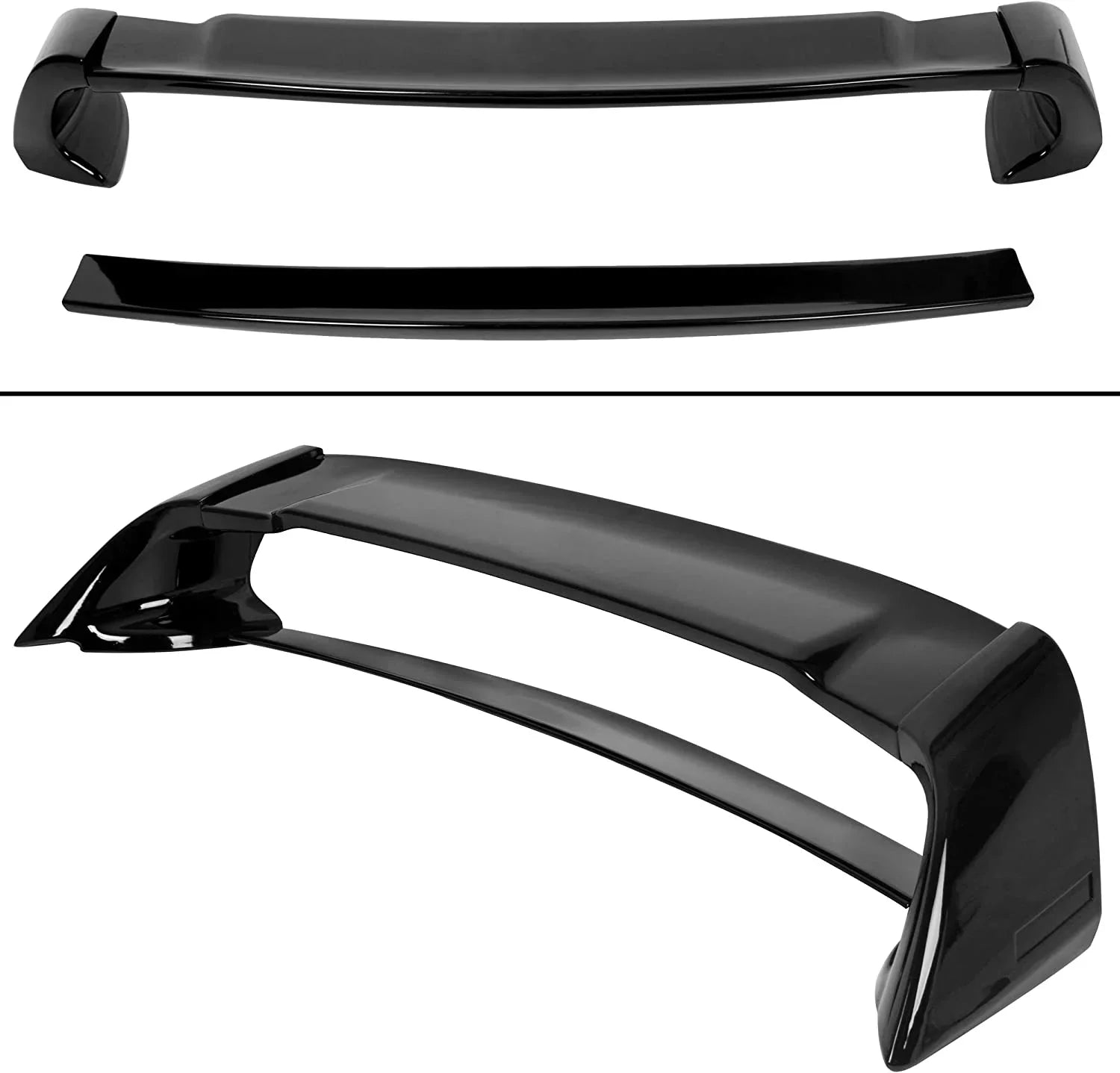 Rear Trunk Spoiler Wing Matching with 2006-2011 Honda Civic 4 Door Sedan ABS Trunk Spoiler Wing Painted Gloss Black