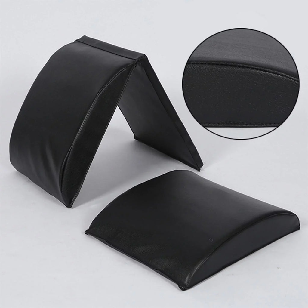 Foldable Ab Exercise Mat Abdominal Trainer Pad Back Support Situp Tailbone Sit up Cushion for Gym Training
