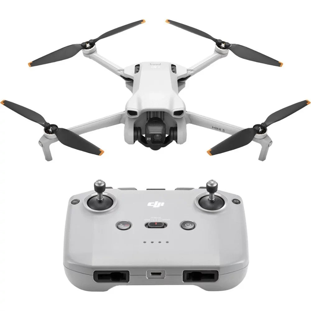 Open Box DJI Mini 3 - Lightweight and Foldable Mini Camera Drone with 4K HDR Video, 38-Min Flight Time, True Vertical Shooting, and ligent Features