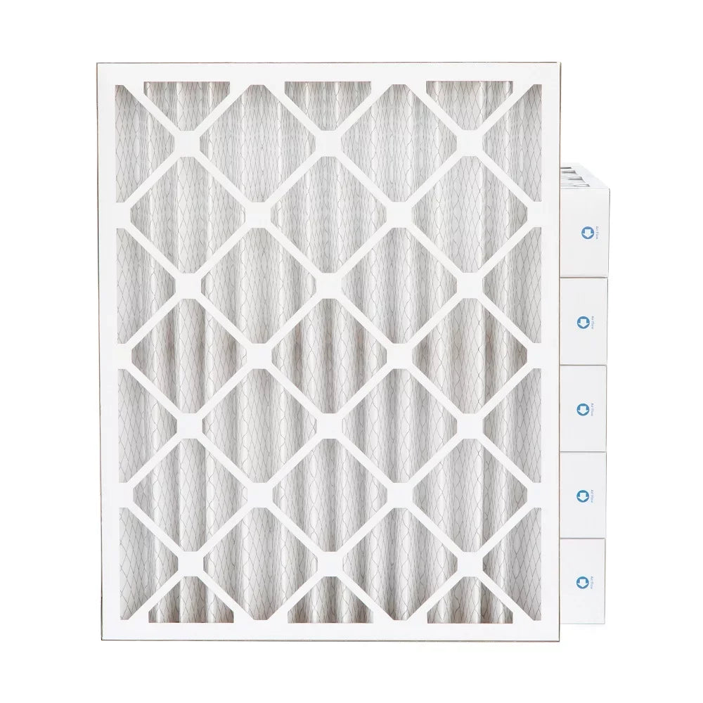 Pamlico Air 20x24x4 MERV 8 Pleated AC Furnace Air Filters. Case of 6. Actual Size: 19-3/8 x 23-3/8 x 3-3/4