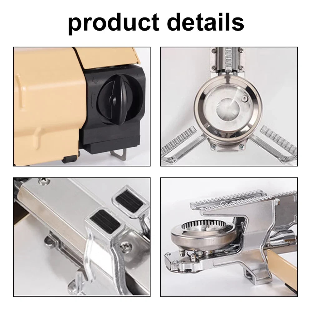 Apexeon Portable Folding Camp Gases Butane Stove 2600W - Electronic Ignition, Carrying Bag - Essential for Cooking Camping Pincnic Backpacking Hiking