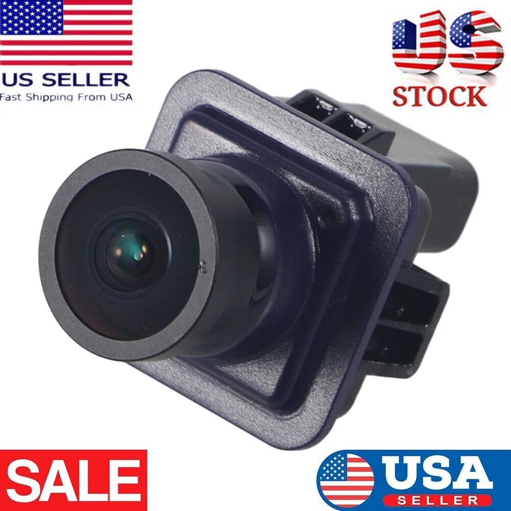 OE BL3Z19G490B Rear View Backup Parking Camera for Ford Mustang 2015-2018, ABS Plastic