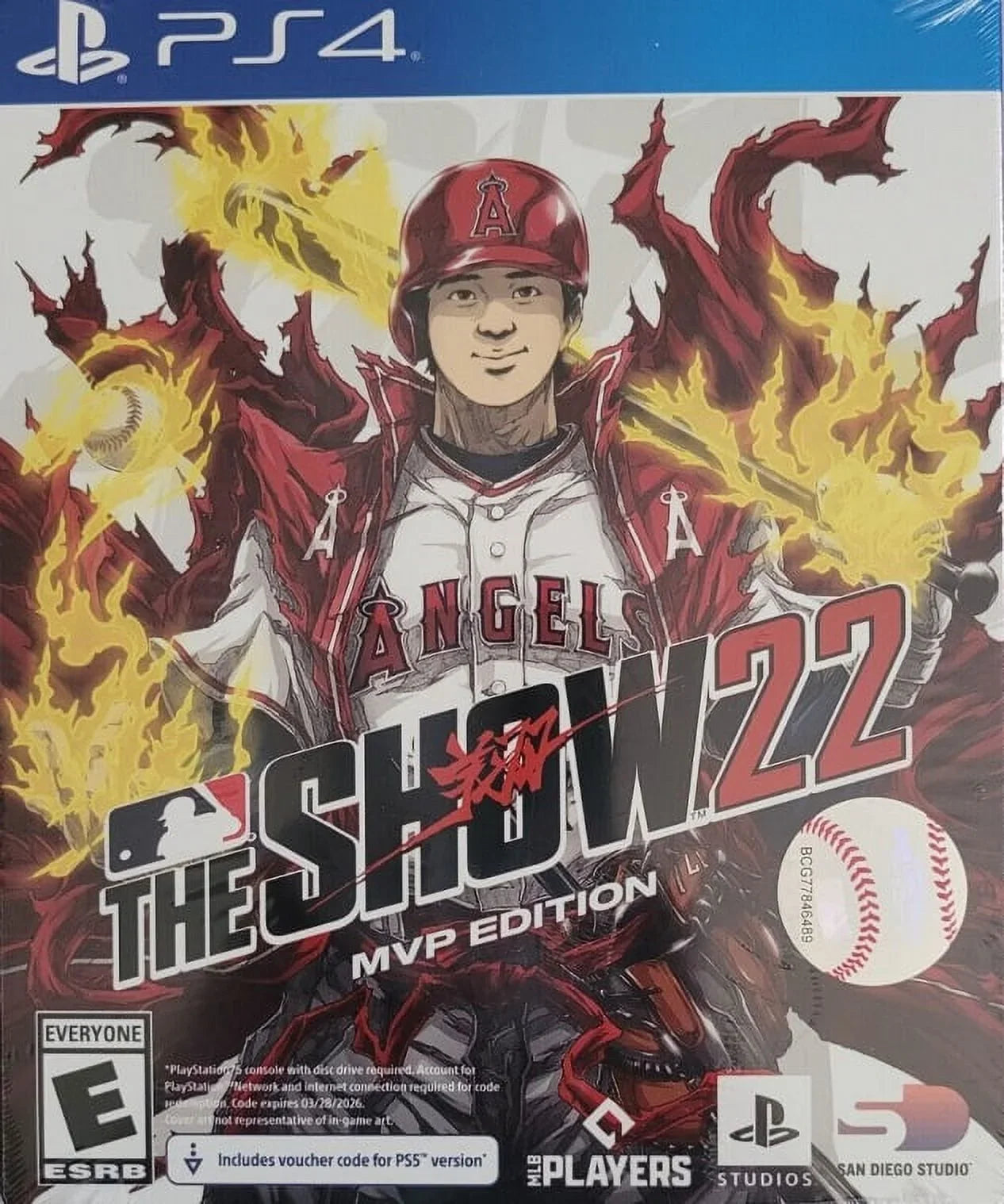 Restored MLB The Show 22 MVP Edition (Sony Playstation 4, 2022) Baseball Game (Refurbished)