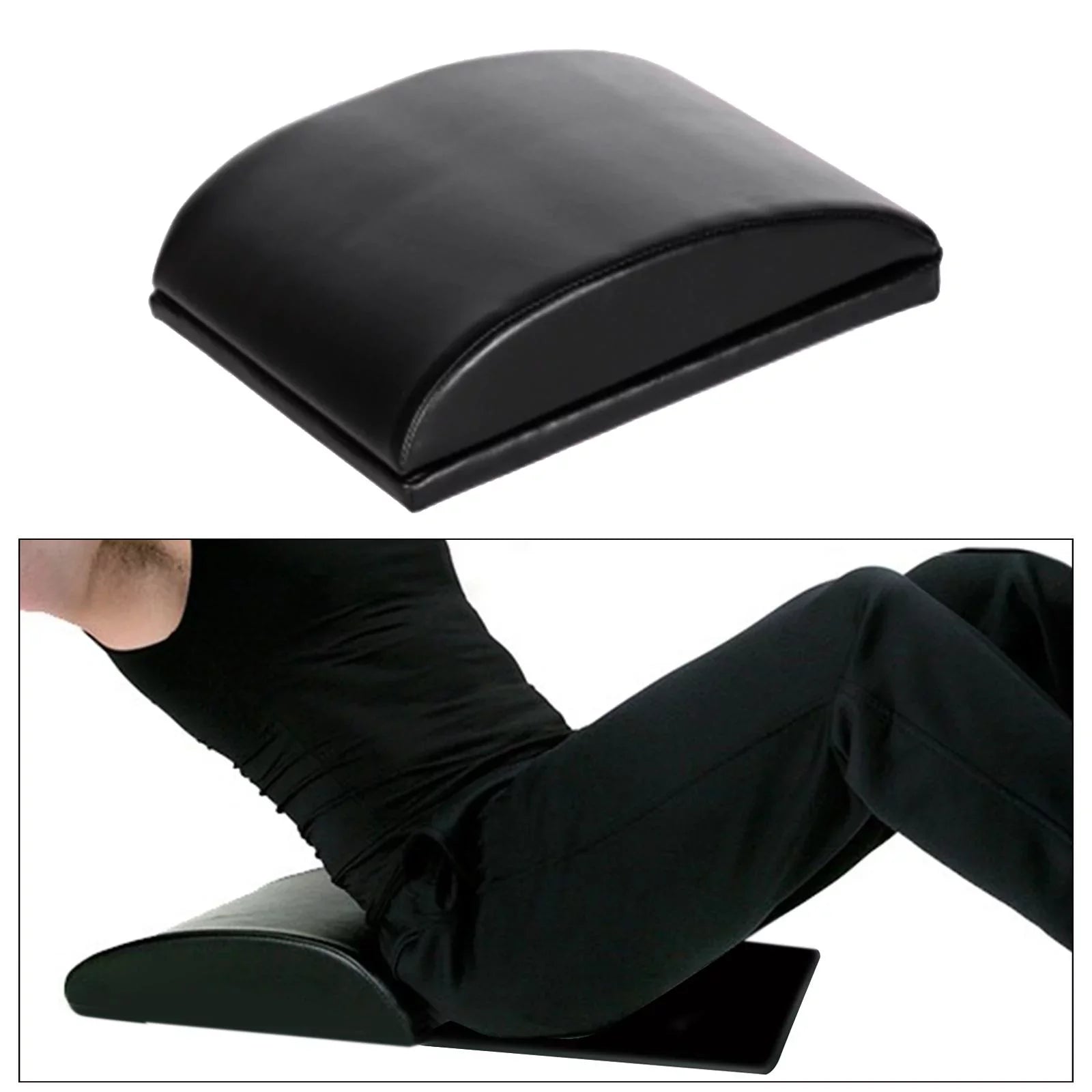 Foldable Ab Exercise Mat Abdominal Trainer Pad Back Support Situp Tailbone Sit up Cushion for Gym Training