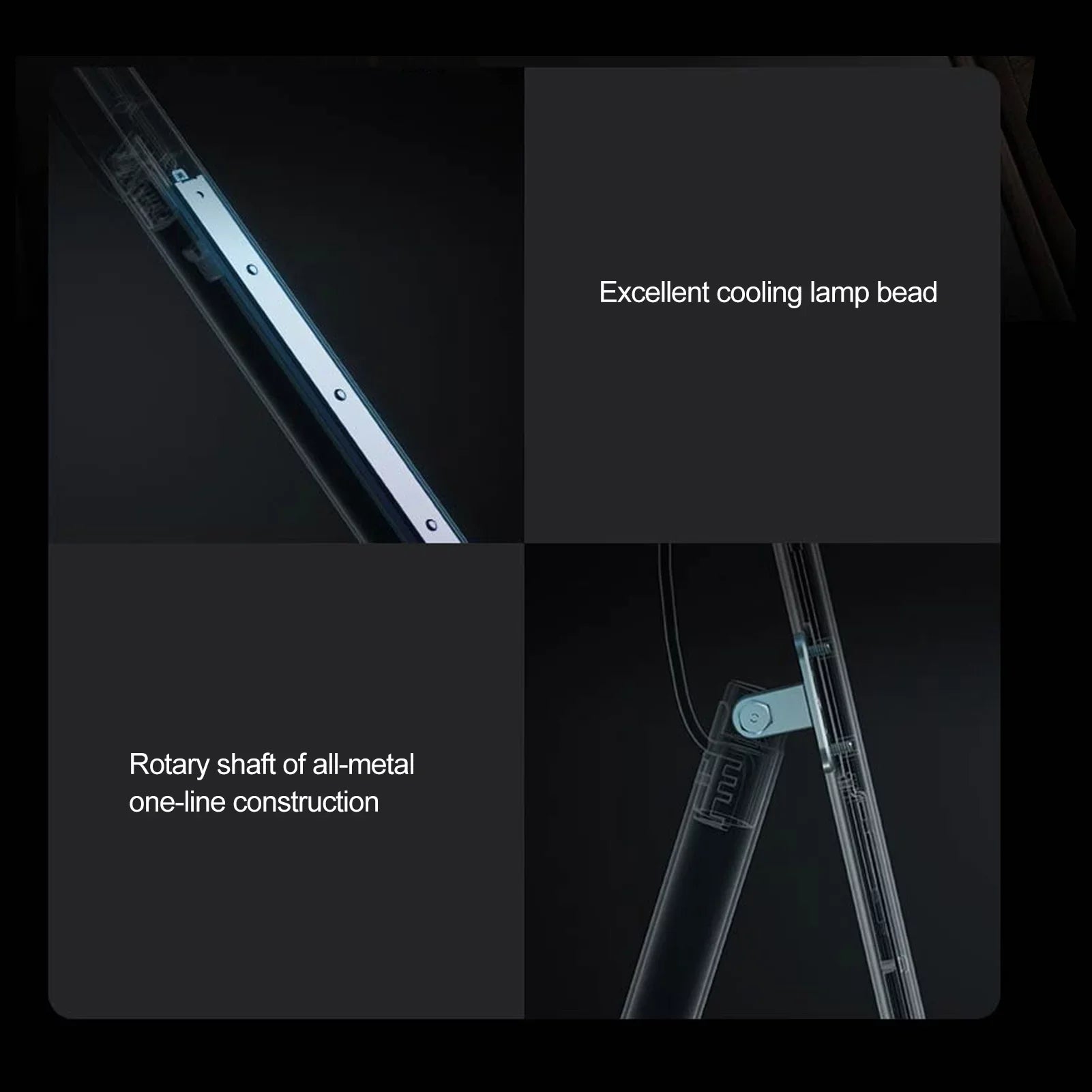 OWSOO Desk Smart Remote Control Dimmable Table Lamps Desklight Support Mobile Phone App Control 4 Mode,Flicker-Free Ra>95