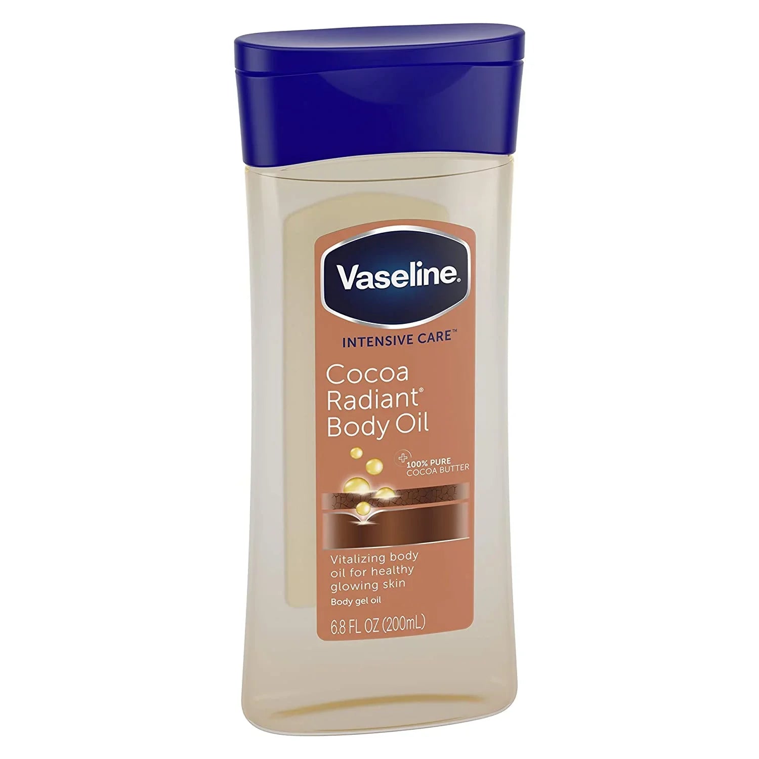 Vaseline Intensive Care Deep Conditioning Body Lotion, Cocoa Butter - 6.8 oz, 6 Pack