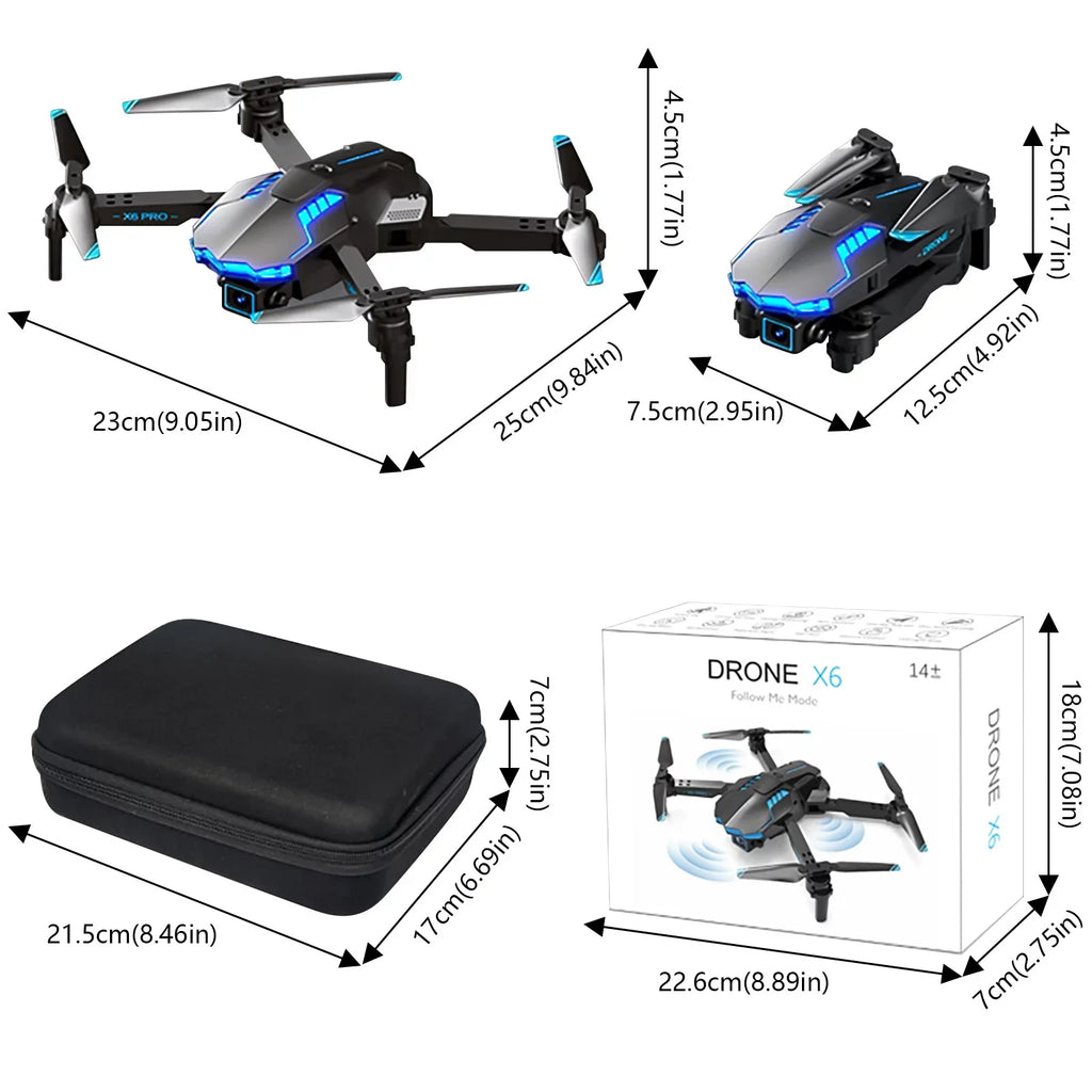 Speed Smart 4 With 4K HD FPV Single Camera For Kids And Adults Mini Foldable RC Airplane WiFi RC Quadcopter Off Track Headless Mode One Button StartSmart Obstacle Avoidance