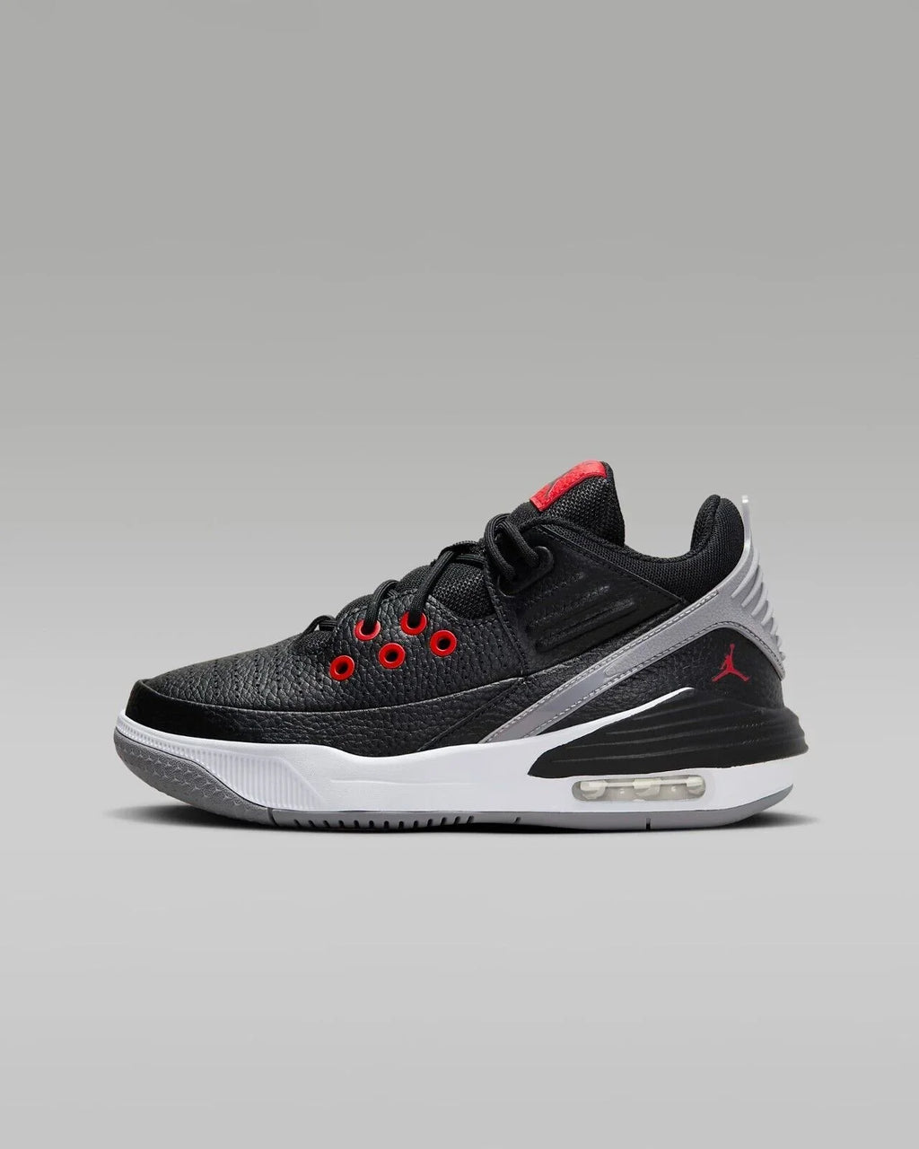 Air Jordan Max Aura 5 DZ4352-061 Older Kids Black/White Basketball Shoes NR4814 (6Y)