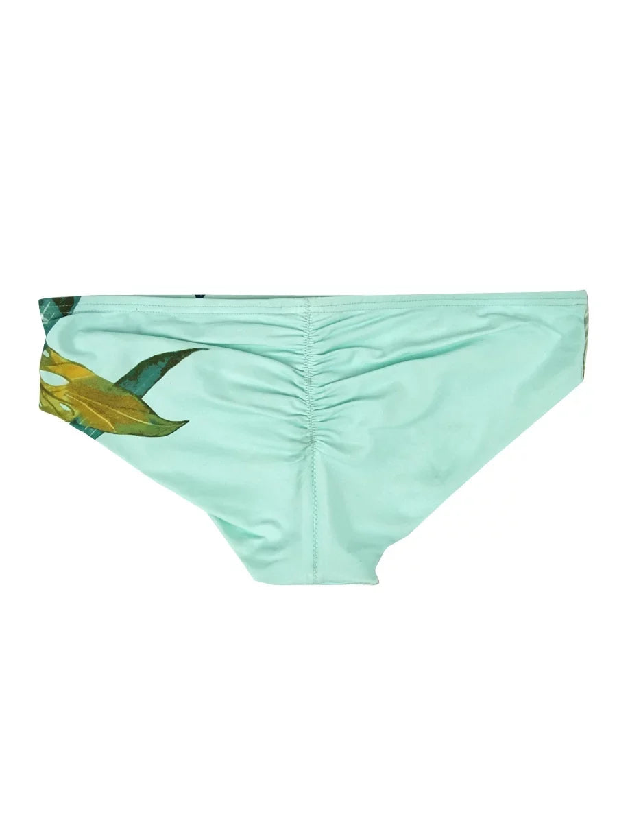 Vince Camuto Women's Printed Bikini Swim Bottom Separates Swimsuit (XS, Mist)
