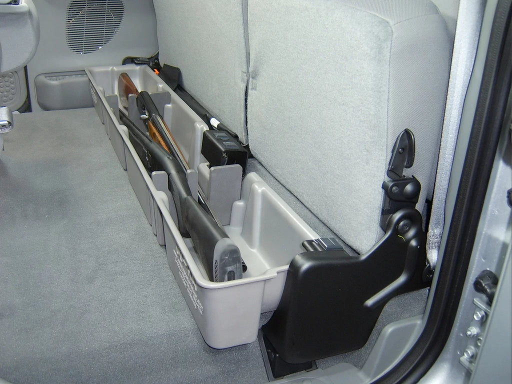 DU-HA 20093 Ford Underseat Storage Console Organizer - Gray