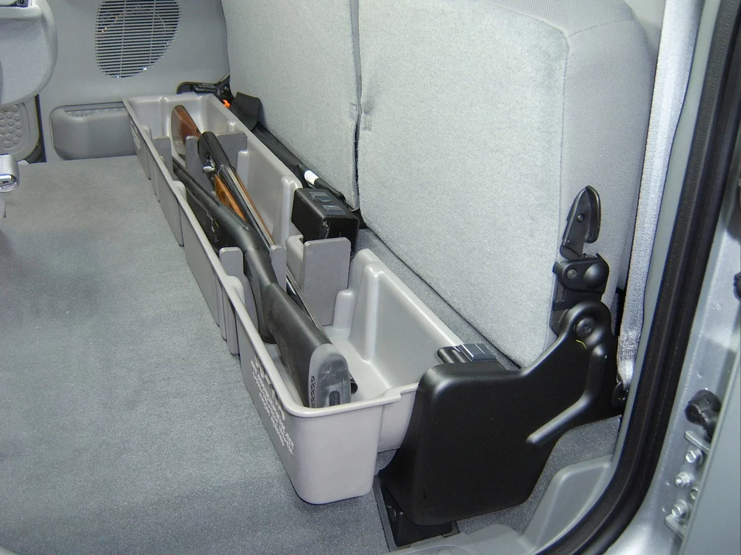 DU-HA 20093 Ford Underseat Storage Console Organizer - Gray