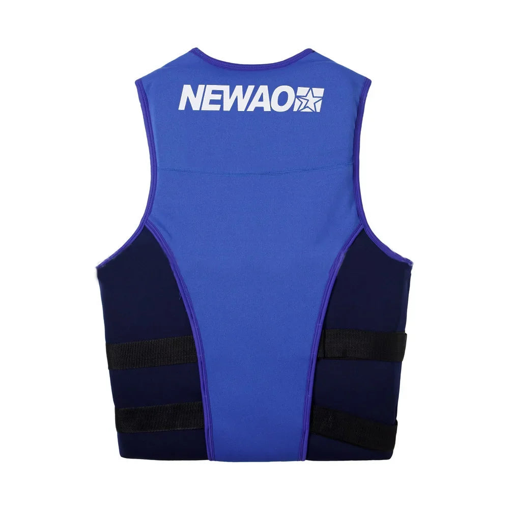 NEWAO Jacket, Neoprene Safety Float Suit for Sailing and Water Skiing